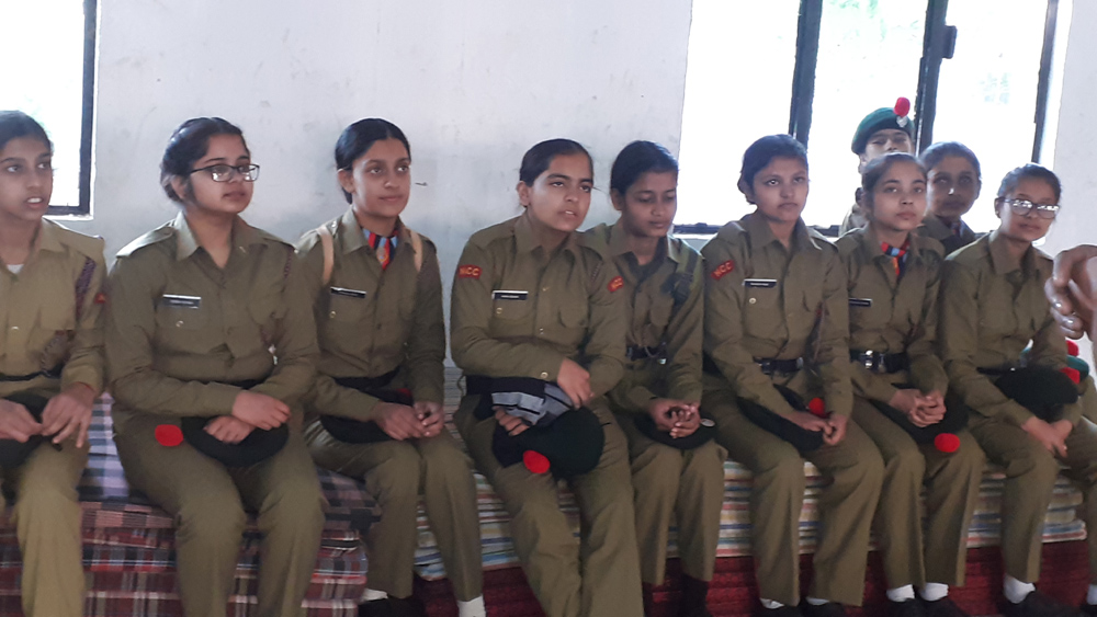 NCC CADETS @ UNITY ATTENDS 