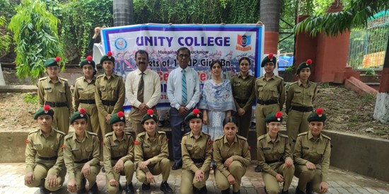 UNITY COLLEGE'S NCC CADETS EMBRACE THE GREEN DRIVEÂ 