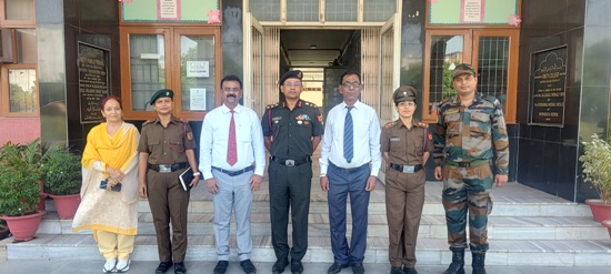 COL. DEEPAK KUMAR'S VISIT AT UNITY COLLEGE