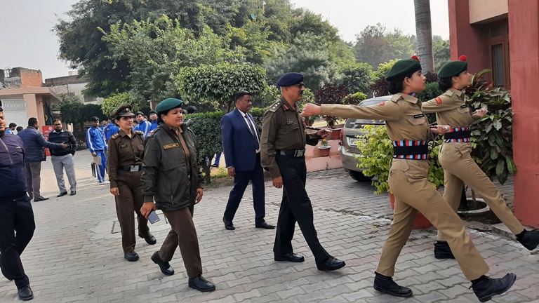 Visit of Commanding Officer, 19 UP Girls Battalion, to Unity College